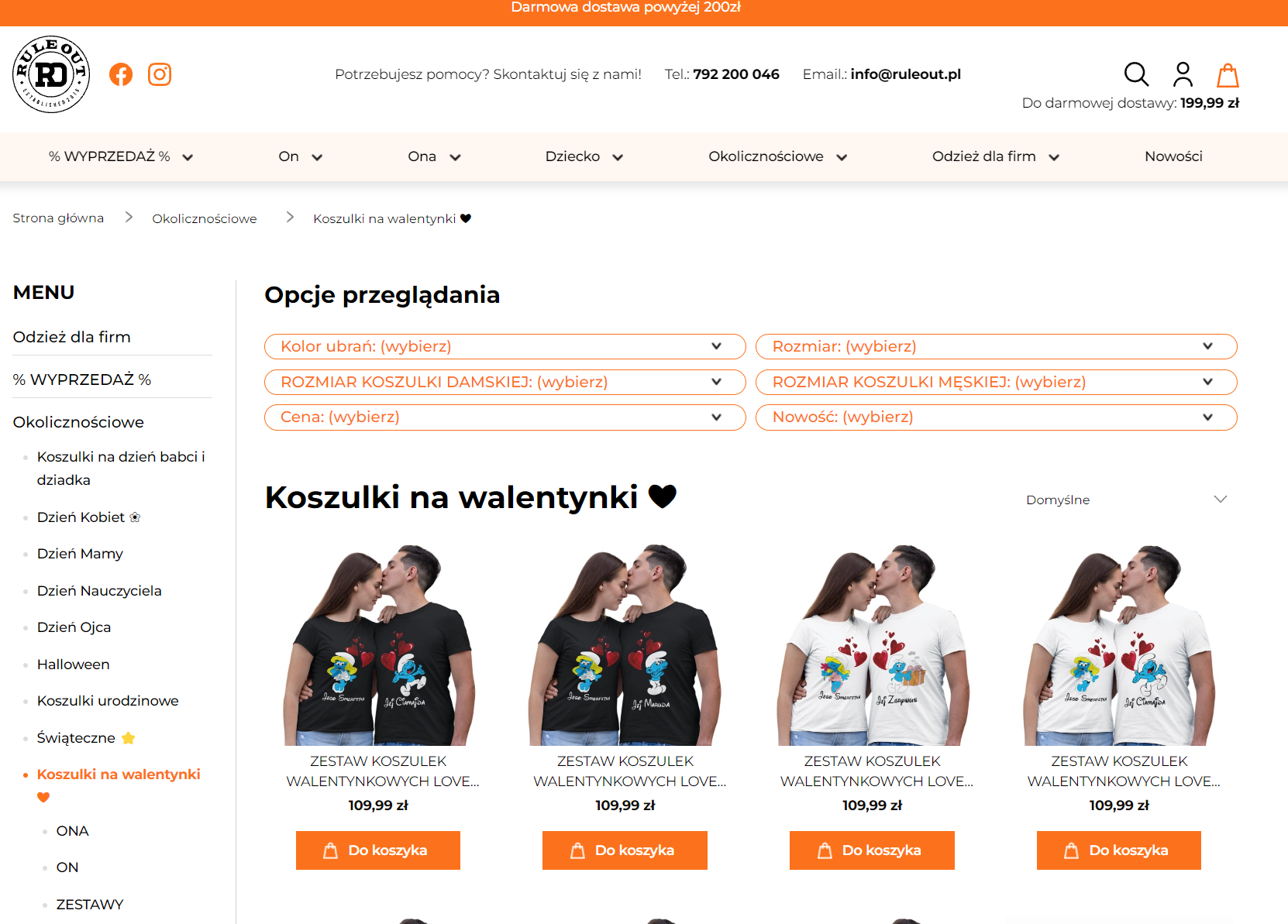 Koszulki na walentynki - gotowe wzory czy własny projekt?