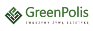 Logo Projektowanie i zakładanie ogrodów GreenPolis