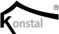 Logo Konstal - producent  garaży blaszanych i bram garażowych