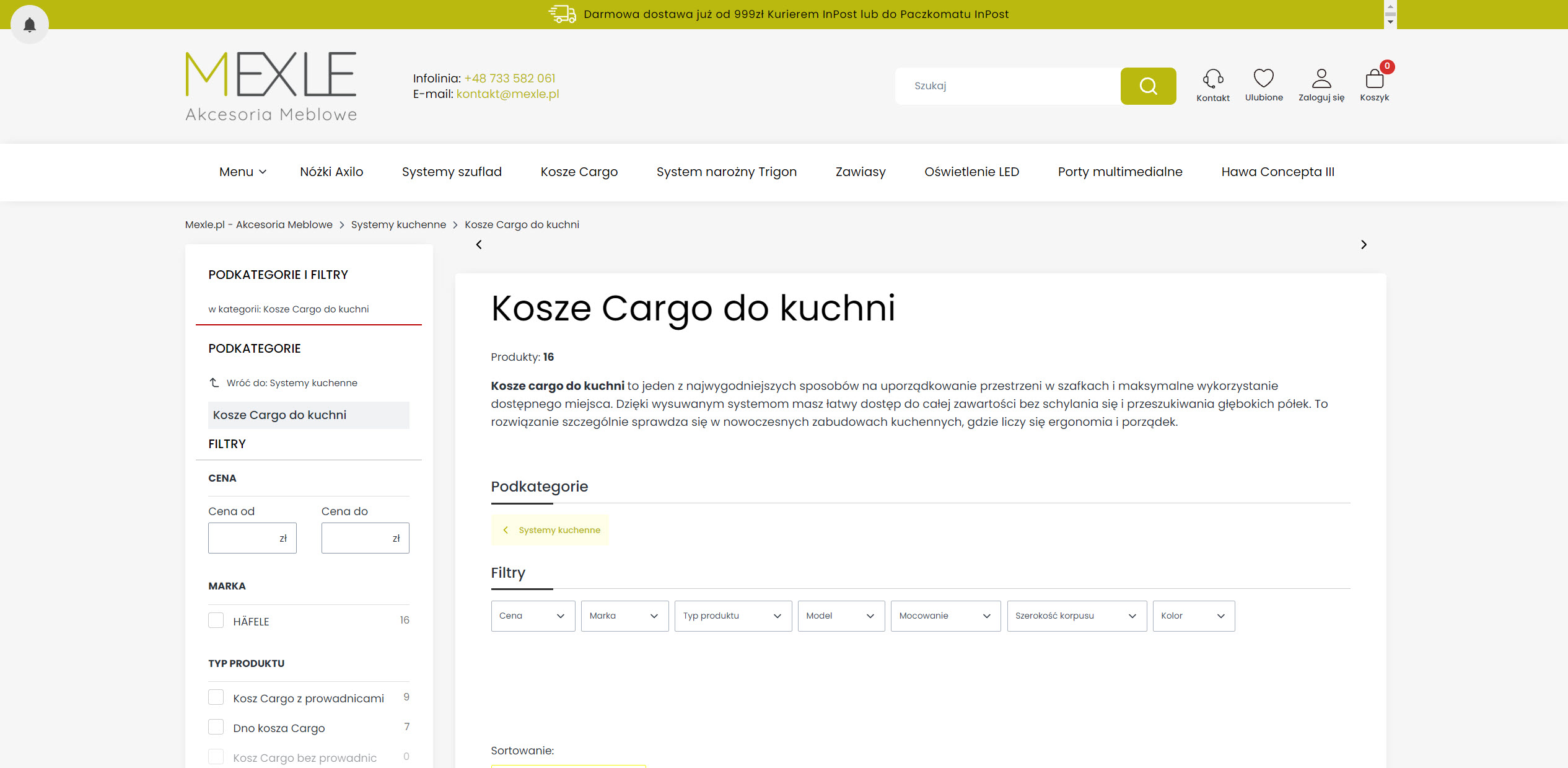 Jakie błędy najczęściej popełnia się, kupując kosze cargo do kuchni?