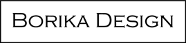 Logo BORIKA DESIGN MONIKA BORAK