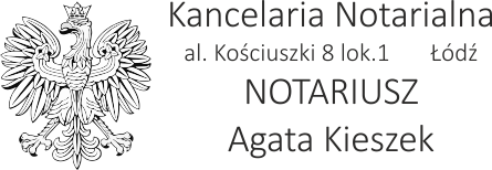 Logo Kancelaria Notarialna Notariusz Agata Kieszek